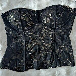 NWOT lace bustier